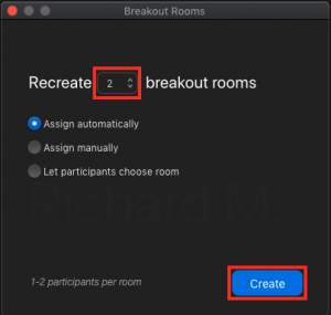 pre assign zoom breakout rooms