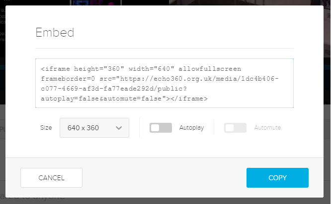 Embed Code Example